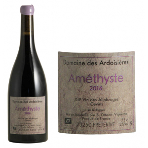 Domaine Des Ardoisières Vin Des Allobroges Améthyste Rouge