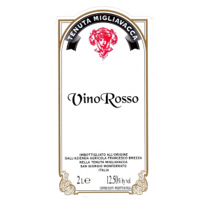 Tenuta Migliavacca Vino Rosso 2L